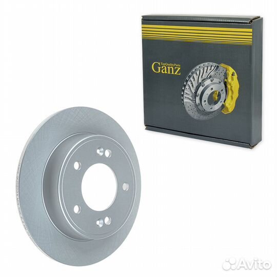 Диск тормозной задний с покрытием hyundai Elantra