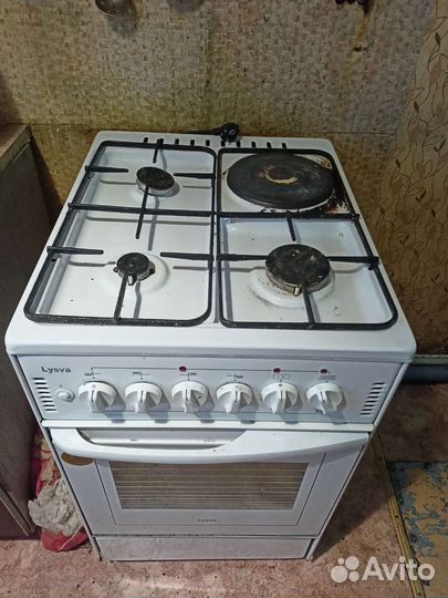 Электрогазовая плита