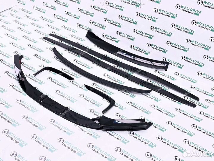 Обвес BMW 2 F22 F23 M2 F87 M-Performance черный