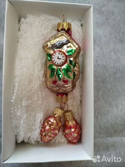 Елочные игрушки стекло