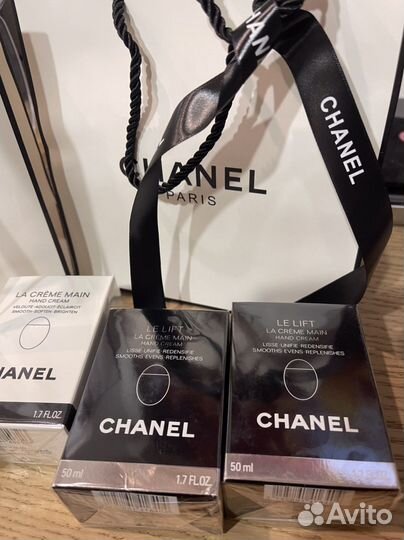 Крем для рук chanel с лентой