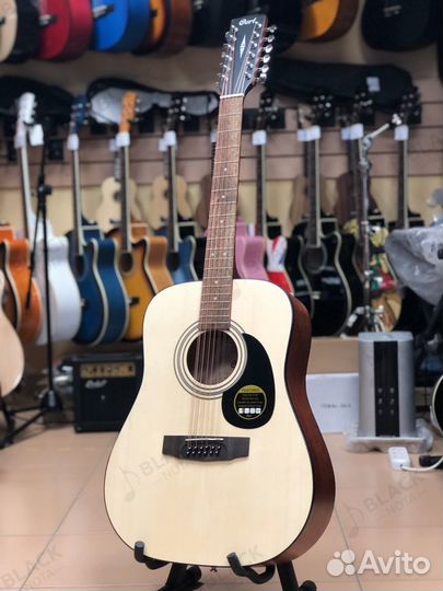 Акустическая гитара 12-струнная Cort AD810-12-OP