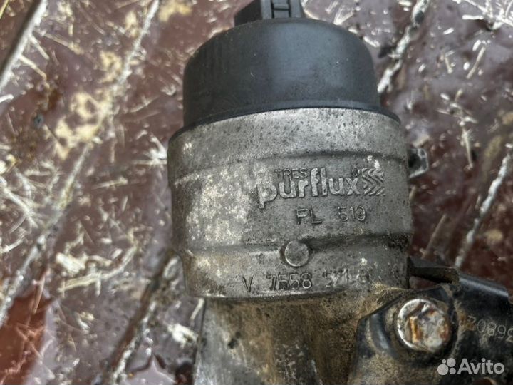 Корпус масляного фильтра Peugeot 308 1.6 EP6 2009