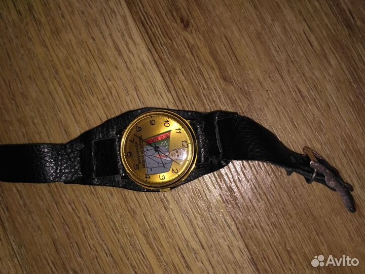 Часы механические с портретом президента Туркмении