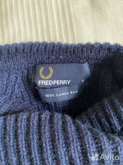 Fred perry свитер