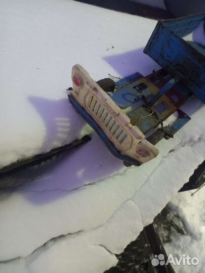 Грузовик игрушка СССР жесть Газ Лтз