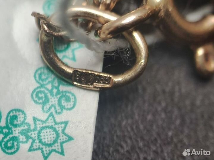 Золотая цепь 585 пробы массой 2,65 грамм, 50 см