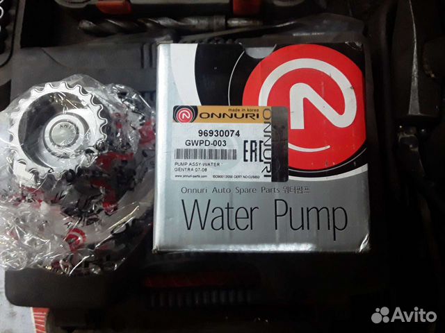 Помпа chevrolet lacetti