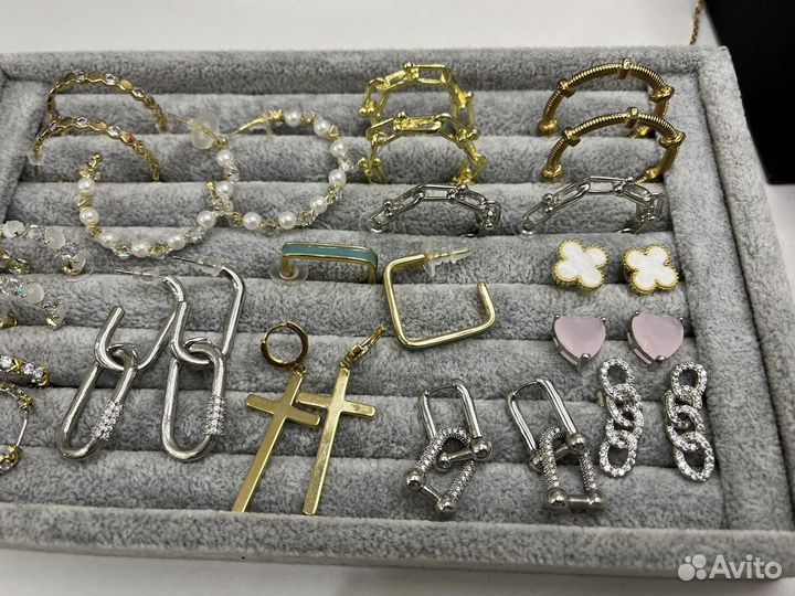 Серьги бижутерия