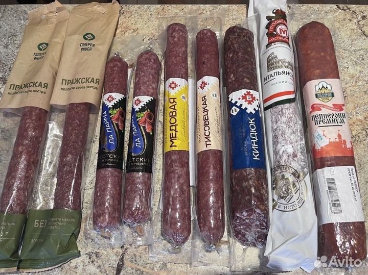 Колбасы огромный выбор,отправка из Беларуси
