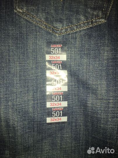 Джинсы levis оригинал новые