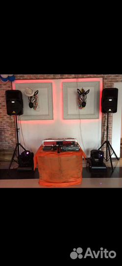 DJ (ди-джей) с аппаратурой