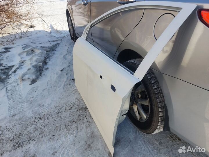 Дверь передняя левая hyundai solaris бу