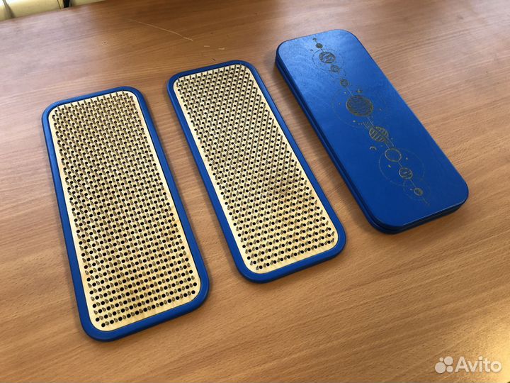 Доска садху с оцинкованными гвоздями