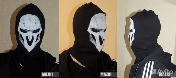 Утепленные балаклавы, в ассортименте