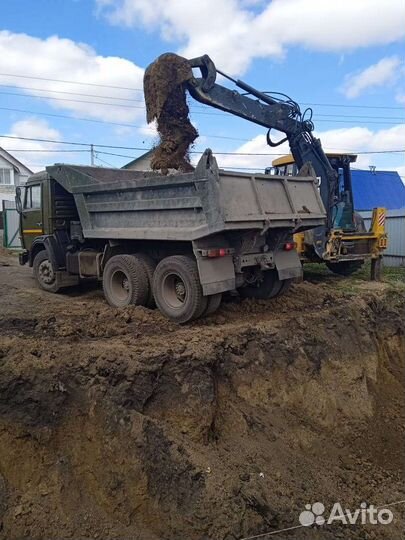 Услуги экскаватора погрузчика