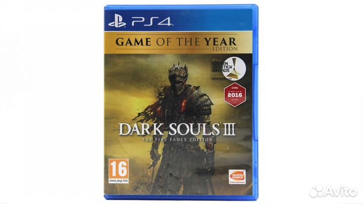 Dark Souls III The Fire Fades Edition для PS4