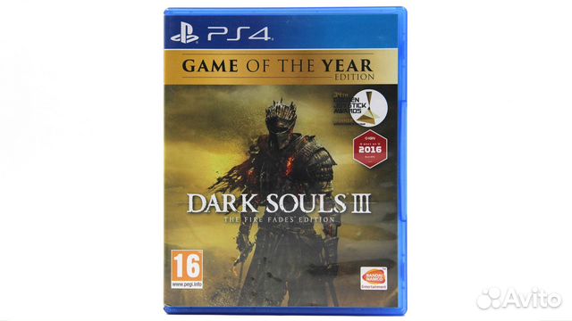 Dark Souls III The Fire Fades Edition для PS4