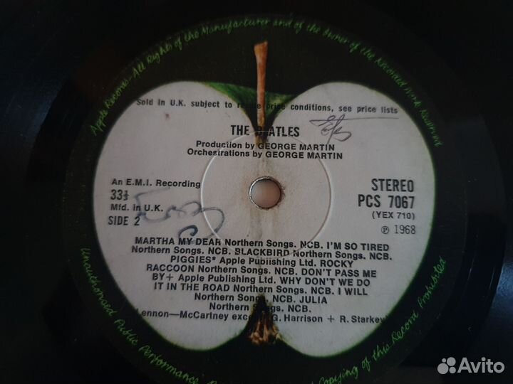 Beatles винил. 1968 г