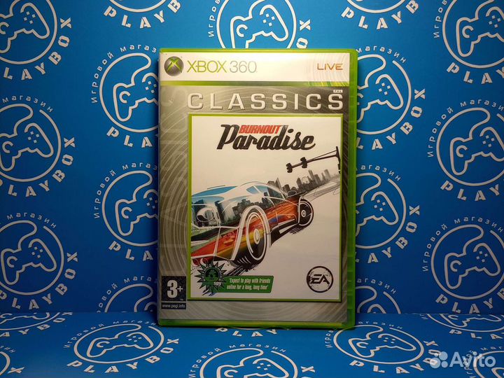 Burnout Paradise Xbox 360 б.у