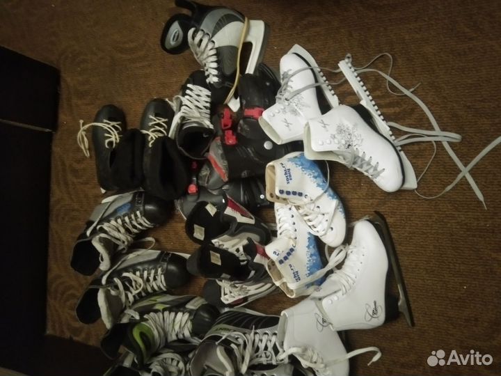 Коньки взрослых размеров