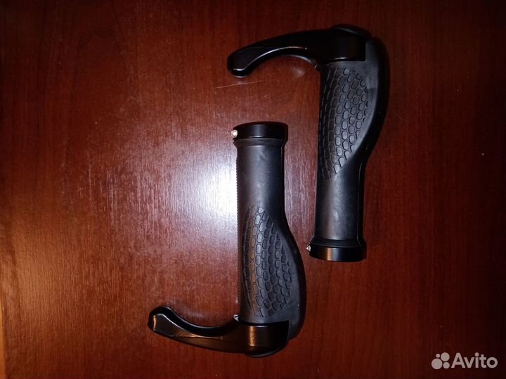 Грипсы эргономичные с рогами (ручки на руль)