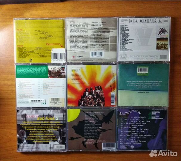 Коллекция CD Reggae/Dub/Hip-hop