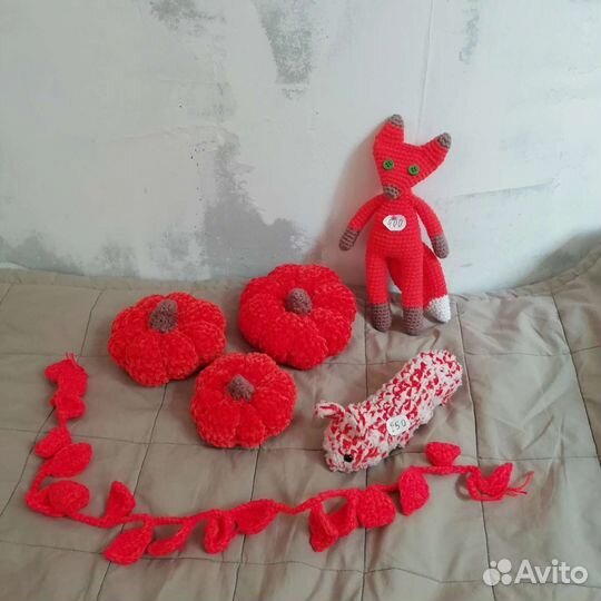 Мягкие игрушки. ручной работы