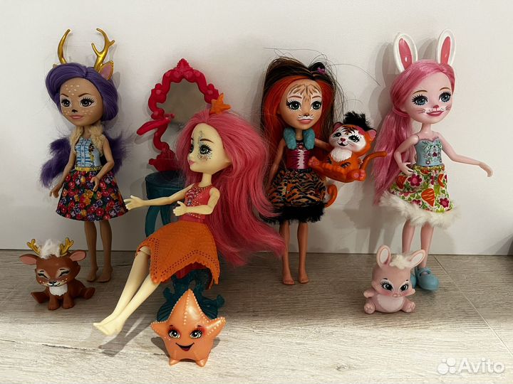 Кукла enchantimals с питомцем