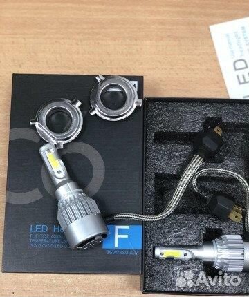 Диодные лампы H4, LED лампы H4 Комплект