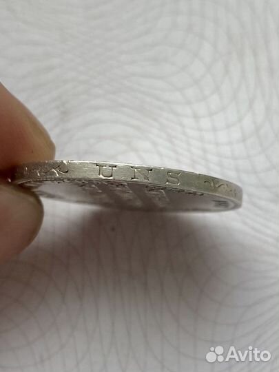 1 талер 1857 г