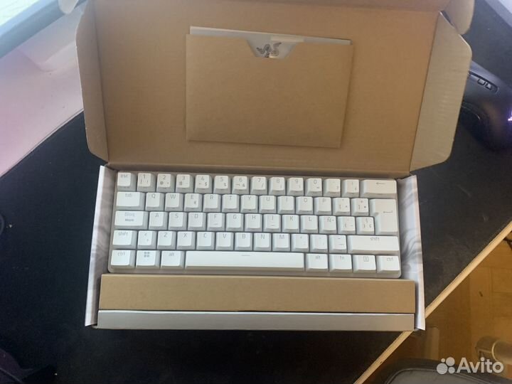 Razer Huntsman mini white (Европейская раскладка)