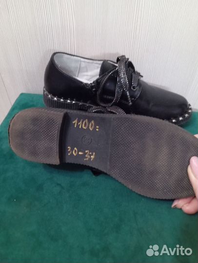 Полуботинки для девочки