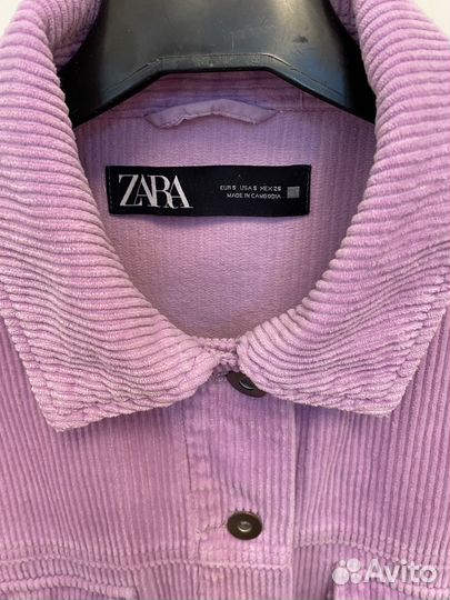 Куртка рубашка женская zara размер S