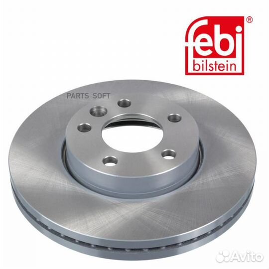 Febi 28504 28504F диск тормозной передний\ VW Toua