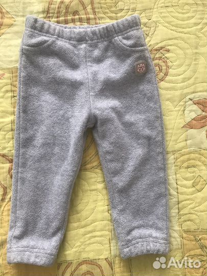 Флисовый костюм детский 80