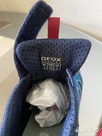 Кроссовки geox 33 новые