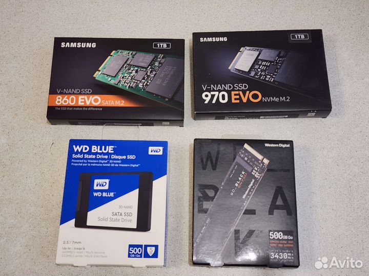 SSD диск на 4тб Crulial и другие SSD внутри