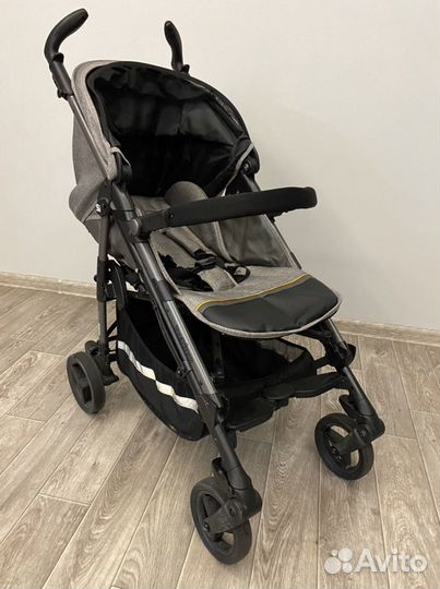 Коляска Peg perego Si luxe gray + стульчик IKEA