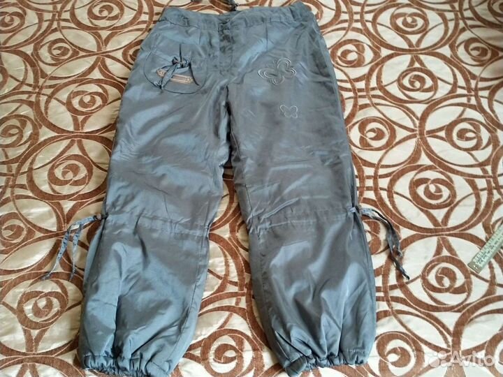 Брюки утепленные для девочки 116