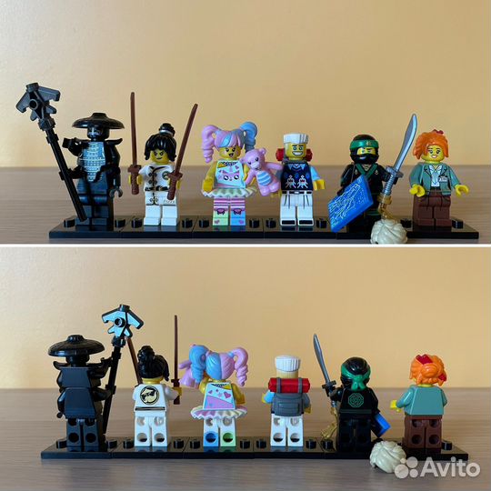 Lego 71019 ninjago минифигурки