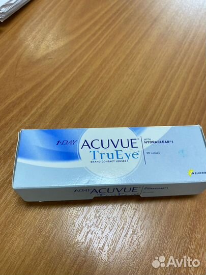 Линзы контактные однодневные