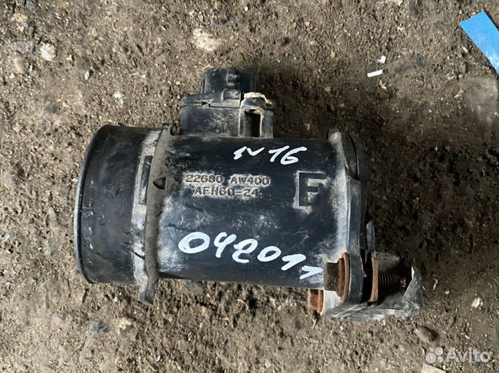 Датчик массового расхода воздуха (дмрв ) Nissan Al