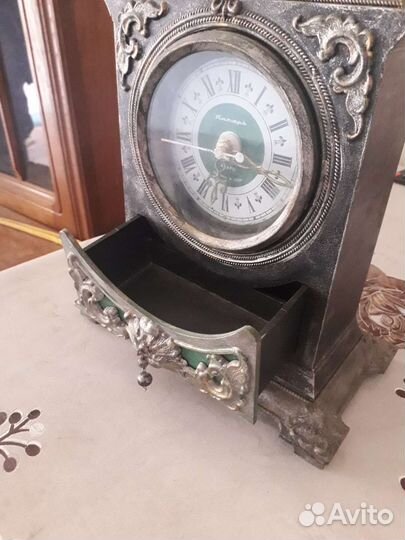 Часы каминные Янтарь СССР