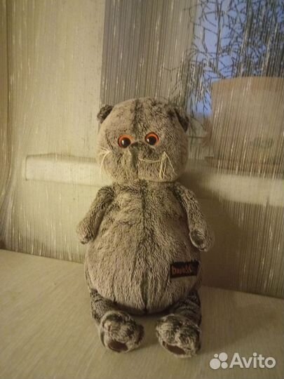 Мягкая игрушка кот басик