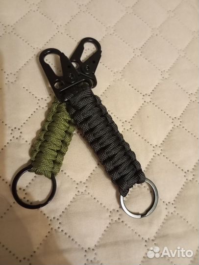 Подвес из паракорда с карабином