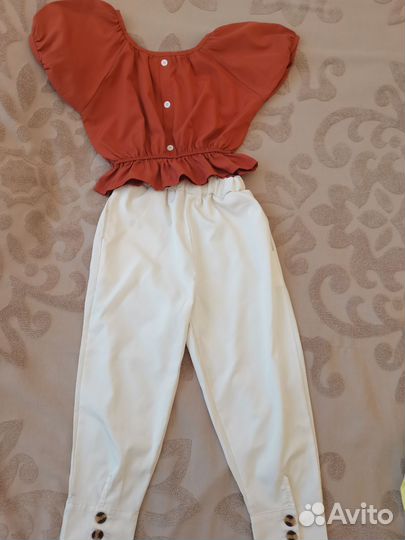 Костюм летний для девочки 128