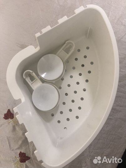 Угловая полка для ванной IKEA