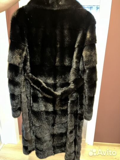 Шуба норковая 42 44 поперечка