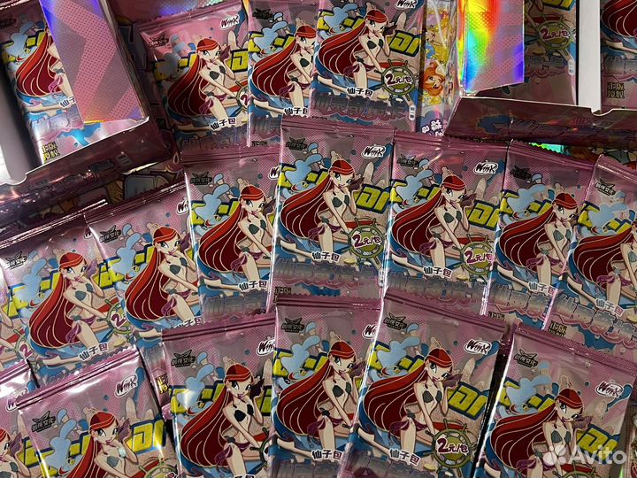 Новые Пакетики с картами Винкс Китай 2024